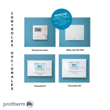 Controles opcionales de Protherm