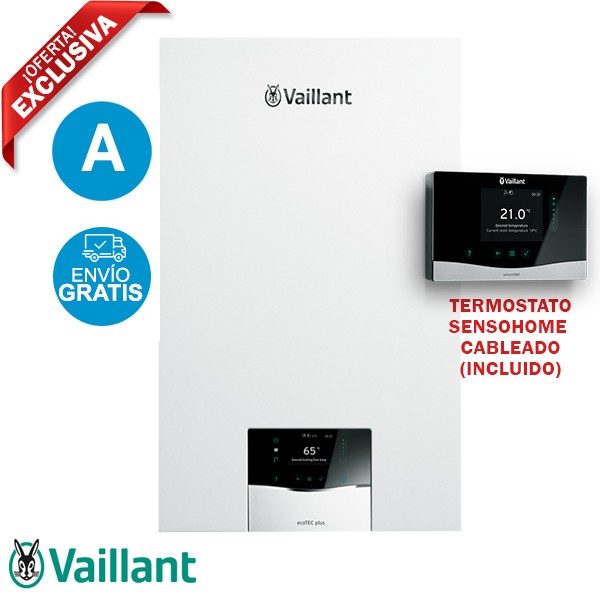 Vaillant Turbotec Conectar Vsmart Vaillant Caldera De Gas EcoTEC Plus VM  25CS/1-5 (N-ES) Vaillant