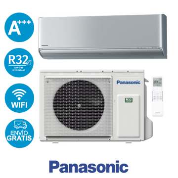 Panasonic KIT-XZ50-XKE Plateado Aire Acondicionado